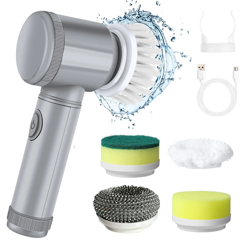 5-in-1 Powerful Electric Cleaning Brush