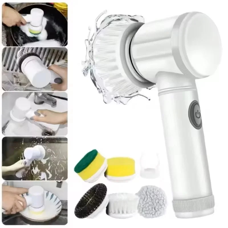 5-in-1 Powerful Electric Cleaning Brush