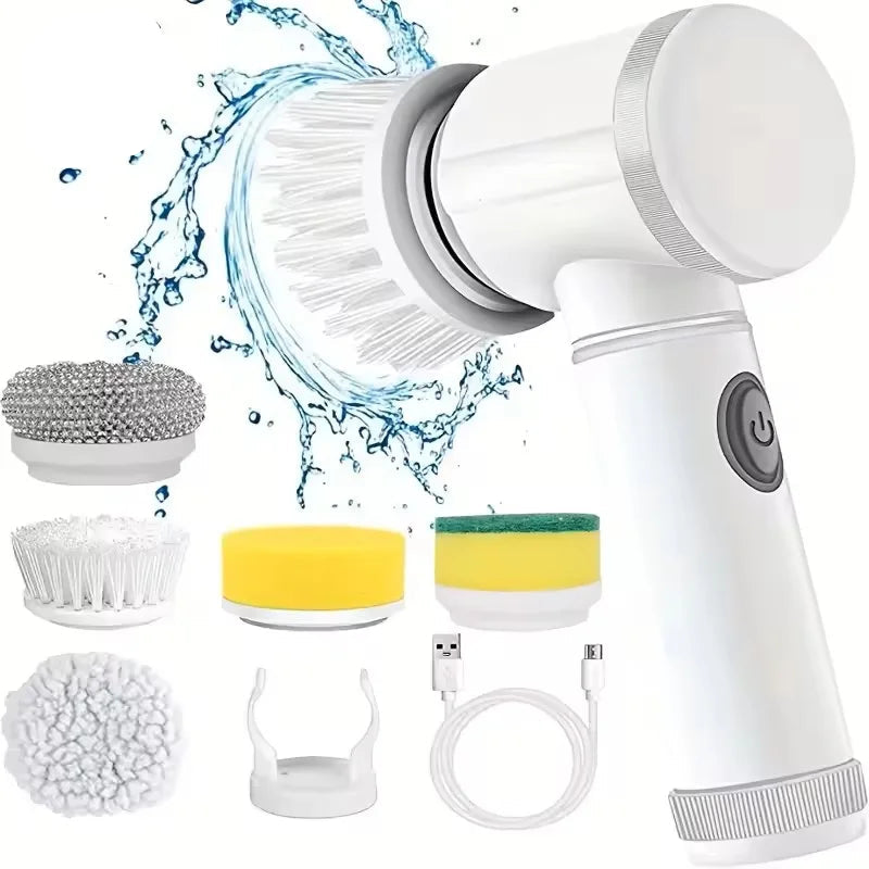 5-in-1 Powerful Electric Cleaning Brush