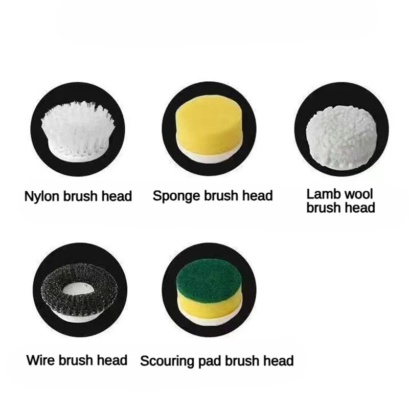 5-in-1 Powerful Electric Cleaning Brush